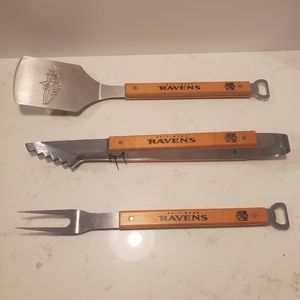 NFL Baltimore Ravens Grill Cutlery 3teilig Set